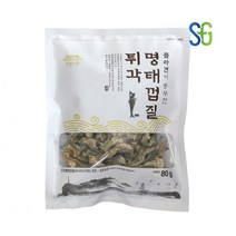 [동일식품] 명태껍질튀각 80g 콜라겐이 풍부한 명태껍질튀각, 1개