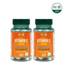 홀랜드앤바렛 비타민 C-1000mg 60정, 2개