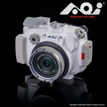 스킨스쿠버 AOI UH-EPL10 스쿠버 다이빙 수중 카메라 하우징 올림푸스 펜 E-PL9/10 키트 렌즈 M.ZUIKO 디지털 ED 14-42m, [01] White