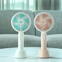 칼리아 DF-600 아로미 휴대용 미니 저소음 향기나는 무선선풍기, 핑크