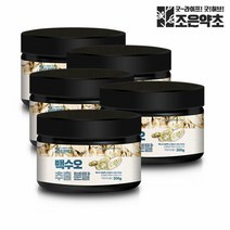 국산 백수오 추출분말 가루 열수추출 200g x 5, 단품, 단품