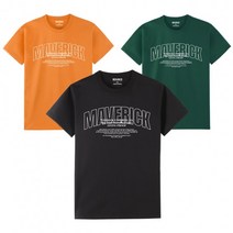 디지털/반팔티/레터링/남자/여성/빅사이즈/MAVERICK