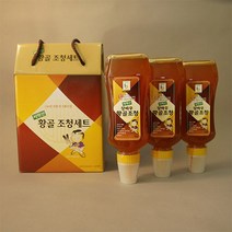 장바우 치악산 황골조청 1kg(병) 1.5kg(튜브), 500g, 3병