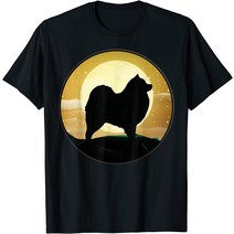 브랜드없음 Cloud Spitz lover Man Women Shirt American Eskimo Dog T