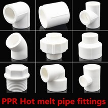 각파이프조인트 각관 Ppr 피팅 피팅 20mm 25mm 32mm dn15 dn20 dn25 가변 직경 다이렉트 엘보 3방향 플렉시블, 저것, DN25-32mm