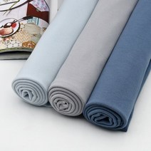 밀라노시보리원단 파스텔3종 천, 라이트스카이（S64）