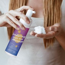 200ml 곱슬머리 무스 곱슬머리 방지 고정제 모발 거품 무스 강효 헤어 무스 정의 여성 곱슬머리 정리 A1, 상품 상세페이지 참조