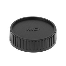 후면 렌즈 바디 캡 카메라 커버 세트 먼지 나사 마운트 보호 미놀타 MD X700 DF-1 용 플라스틱 블랙 교체, [3] Lens cap body cap
