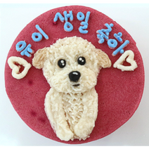 라온하개 강아지케이크 반려동물 강아지 고양이 강아지간식 생일 파티 케잌, 일반(12cm), 오리고구마, 노랑