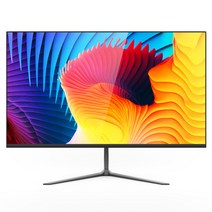 24인치 2K HD 컴퓨터 모니터 27인치 슬림 테두리, 25인치1K무경계대면144HZ블랙DP+HDMI