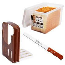 식빵 자르는 틀 도구 슬라이서 커터기 절단기 반듯하게, 05.슬라이서+칼+빵상자