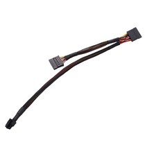 DELL vostro용 미니 6 핀 15 X2 SATA 전원 케이블 코드 3650 데스크탑 컴퓨터 HDD SSD 확장, 01 로얄 블루