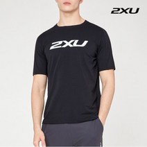 2XU 글로벌 공용 코어 CP 로고 티셔츠 X1MU15128BLK