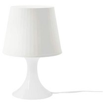 이케아 람판 탁상스탠드 화이트 10284244 / IKEA LAMPAN 데스크스탠드 / 미니 스탠드