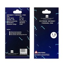 SWECENT 써멀 패드 1.0mm 12.8 W/mK [85x45x1.0mm] Thermalright 비전도성 내열성 고온 저항 CPU/GPU/SSD/PC/노트북 방열판용 실리, Grey_120 20 1.5mm