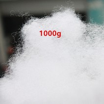 무속성 솜인형 1000g 고탄성 폴리에스터 PP 코튼 환경 스터핑 섬유 충전재 장난감 베개 인형 삽입 필 소재, 03 1000g PP cotton