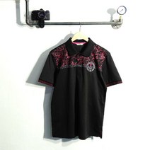 라일앤스콧 lyle&Scott 블랙 카라티셔츠 여자 M [100] 1431