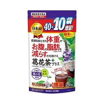 니혼야키켄 칡꽃차 플러스 티백17gx50봉 기능성 표시 식품 녹차가 들어간 시원하게 마실 수 있다 칡꽃 유래 이소플라본 함유