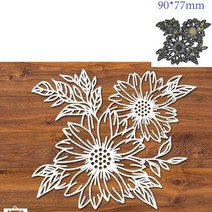 목형 가죽재단 DIY 패턴 커터 프레스 절곡 철판 가죽공예 도구금속 절단 다이 컷 다이 금형 꽃 장식 스크랩북 종이 공예 칼 금형 블레이드 펀치 스텐실