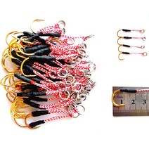 DIY 메탈지그 튜닝 훅 벌크 50개입 메탈지그 바늘 낚시바늘 훅 낚시훅 바다낚시 바다루어 지깅 부시리낚시 지깅바늘