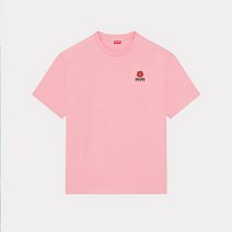겐조 [명품]남성 23SS 미니플라워 로고 핑크 티셔츠 FC65TS4124SG 030 FC65TS4124SG030