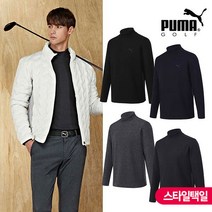 [푸마] PUMAGOLF 골프 웜웨어 남성 모크넥 네이비
