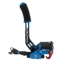 핸드브레이크 레이싱게임 드리프팅 핸드브레이크 PC용 G27 G29 T300, 1개, 레드+고정틀