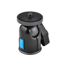 팬틸트 미니 볼 헤드 삼각대 헤드 360 ° 팬 dslr 카메라 캠코더 용 180 ° 틸트 금속 볼 조인트 클램프 gopro 모노 포드 라이트 스탠드 슬라이더