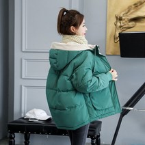 여성점퍼 여성패딩 시즌오프 다운 점퍼 제빵복 빅 사이즈 여성 패딩 숏 패딩 점퍼 도톰