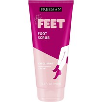 Freeman Bare Foot Exfoliating foot scrub Peppermint and Plum 5.3 oz, 1