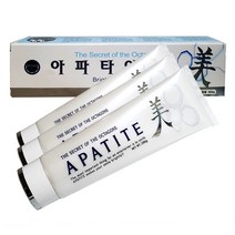 치아미백치약 성분좋은치약 아파타이트 치약 200g x3개