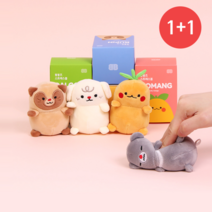 봉봉즈 2종 SET 모찌말랑 스퀴즈볼/스퀴시/스트레스볼, 스퀴즈볼(버터링), 스퀴즈볼(루팡)