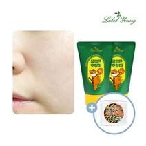 [라벨영] [롯데단독] 속건조+보습+피부진정 쇼킹허니타이거크림 2개 + 호랑이비누 1개 증, 상세 설명 참조