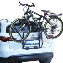 자전거캐리어 후면 SUV 트레일러 후미형 흡착식캐리어 카고 자동차자전거거치대 승용차, 스테인레스스틸 해치백 세단 SUV형