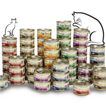 캣토리 고양이캔 참치+닭고기 80gx24개입, 상세페이지 참조