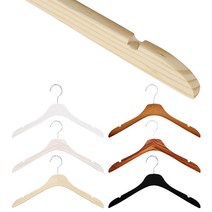 원목옷걸이 나무 베이직 셔츠상의 여자 (10개), (원목), 10개입
