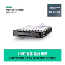 HPE HP 서버 옵션 디스크 240GB (SATA 6G RI SFF BC MV SSD) 3년 워런티 P40496-B21 정품