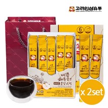고려인삼유통 배즙 가득 담은 6년근 홍삼스틱 2세트 (12g x 30포), 단품, 단품