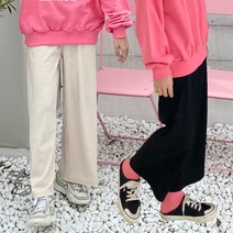 제니키즈 JN 골지 통바지 봄 가을 여아 주니어 면 바지