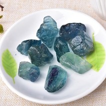 파쇄석 잡석 콩자갈 잔자갈 자갈돌멩이골재 쇄석 깬자갈 천연 녹색 형석 크리스탈 스톤 락, 8개