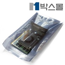 박스몰 정전기방지봉투 제전비닐 접착/비접착/지퍼, 1개, PET 비접착(576) 45x70 / 100장