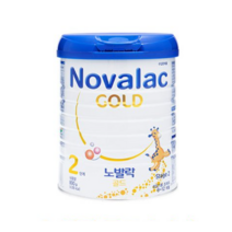 노발락 골드 분유 2단계, 800g, 2개