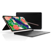 삼성전자_ACC 삼성 갤럭시 탭S7플러스 키보드 케이스 EF-DT970, FREE, 블랙
