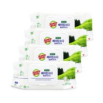 3M 베이킹소다 물걸레 청소포 25매 대형 x 4개