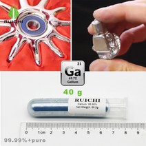 갈륨 금속 원소 순도 9999% 31 10g 20g 50g 100g, 1개, 1.20g
