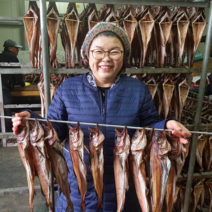 강원도 고성 반건조 명태 코다리4미 최상품 취급 덕장 조림 손질 깔끔코다리 소 중 대, 코다리 4미 대(42~48cm)