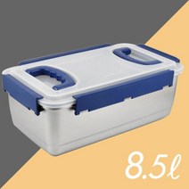 그린킵스 냉장고용 스텐 밀폐용기 김치통 8.5리터 GK-8.5P, A