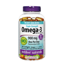 해외(웨버 네추럴스)Webber Naturals 웨버 네츄럴(Webber Naturals)오메가3 EPA+DHA 900mg 200소프트젤 X 2, 2매입