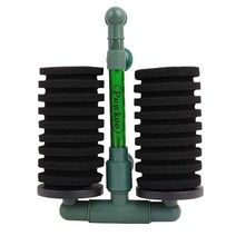 Powkoo 스폰지 필터 아쿠아리움 더블 물고기 탱크 USA 미국, SF-200