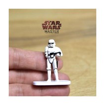 디즈니 오리지널 스타 워즈 Sith Emperor 미니 장식 Stormtrooper 로봇 R2D2 인형 액션 피규어 소년 소녀 장난감 모델, Stormtrooper 4CM A